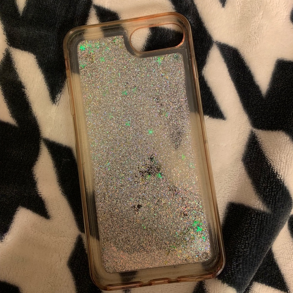 iPhone 7 Plus glittery Case